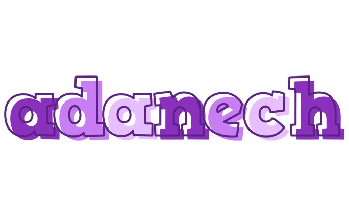 Adanech sensual logo