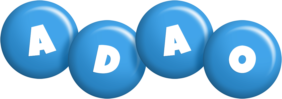 Adao candy-blue logo
