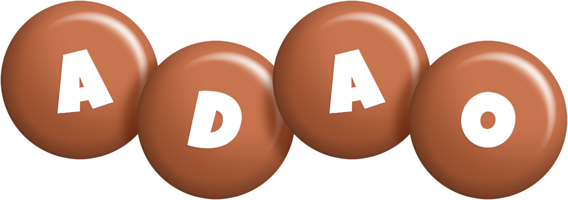Adao candy-brown logo