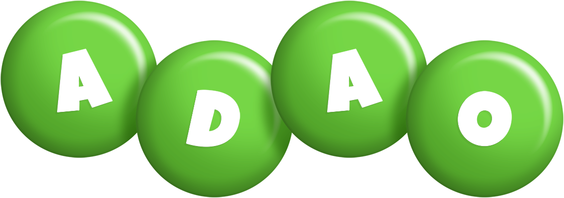 Adao candy-green logo