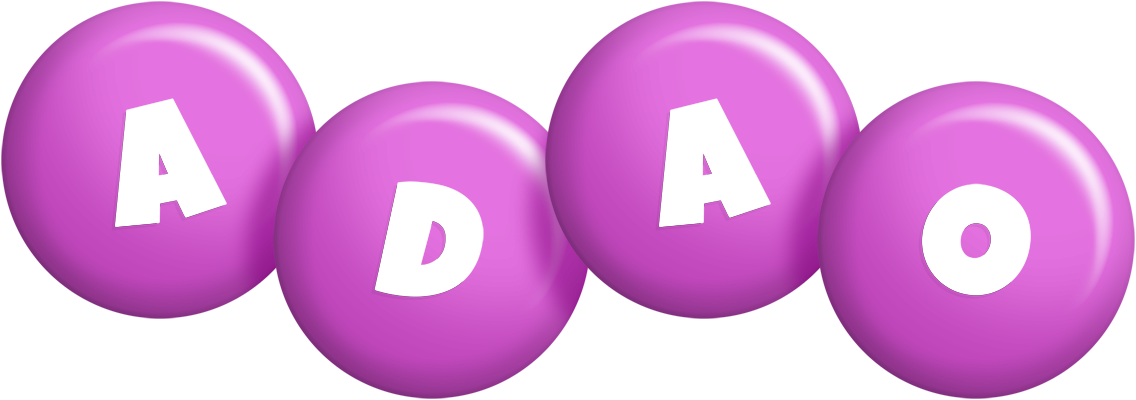 Adao candy-purple logo