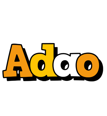 Adao cartoon logo