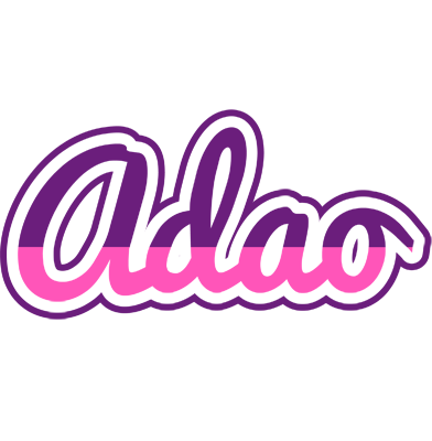 Adao cheerful logo