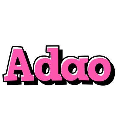 Adao girlish logo