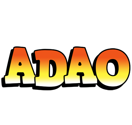Adao sunset logo