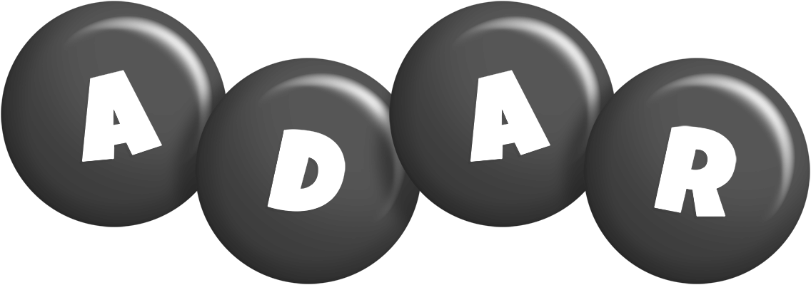 Adar candy-black logo