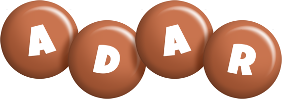 Adar candy-brown logo