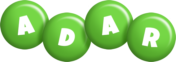 Adar candy-green logo