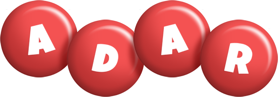 Adar candy-red logo