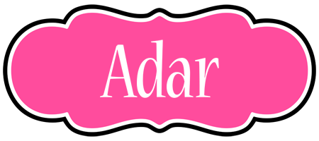 Adar invitation logo