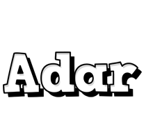 Adar snowing logo