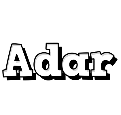 Adar snowing logo
