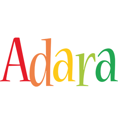 Adara birthday logo
