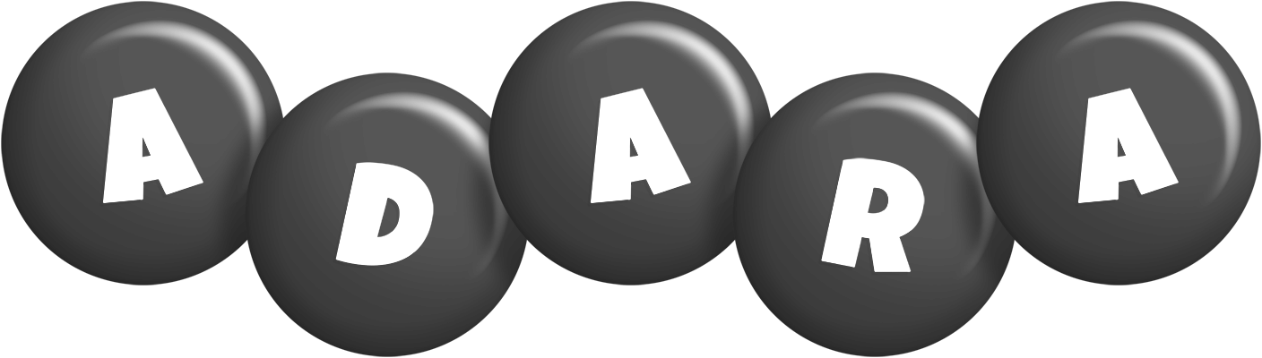 Adara candy-black logo