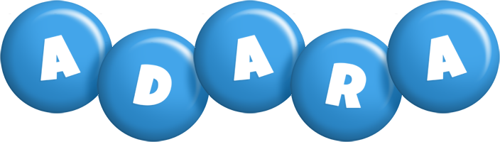 Adara candy-blue logo