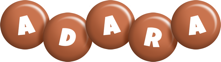 Adara candy-brown logo