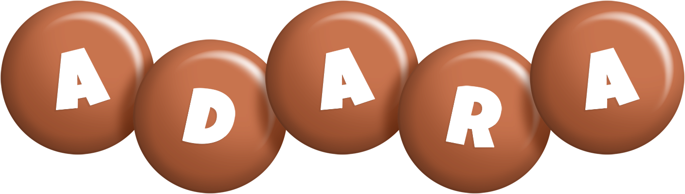 Adara candy-brown logo