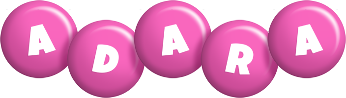 Adara candy-pink logo