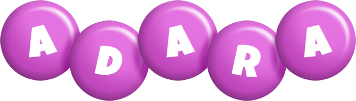 Adara candy-purple logo