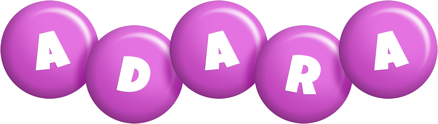 Adara candy-purple logo