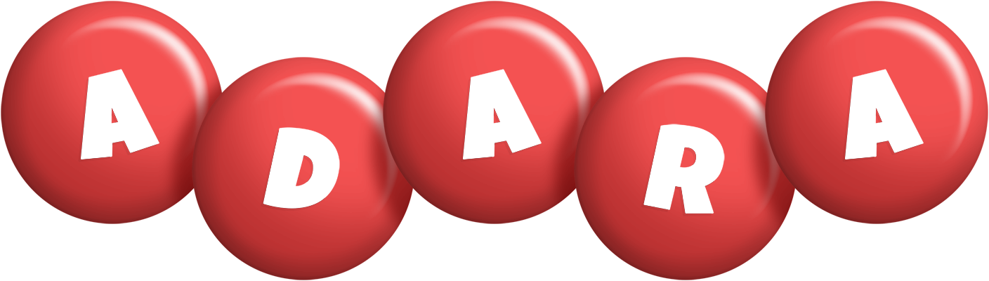 Adara candy-red logo