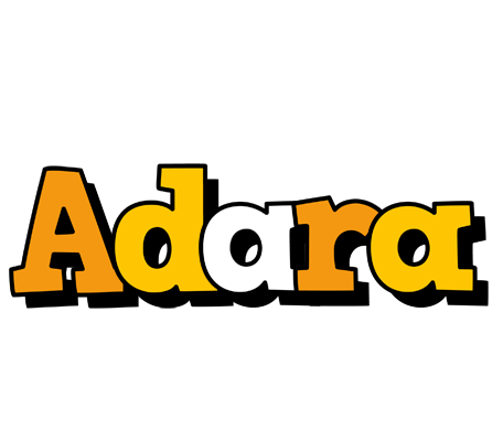 Adara cartoon logo