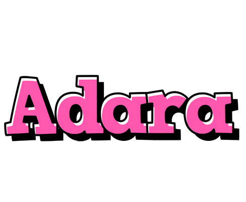 Adara girlish logo