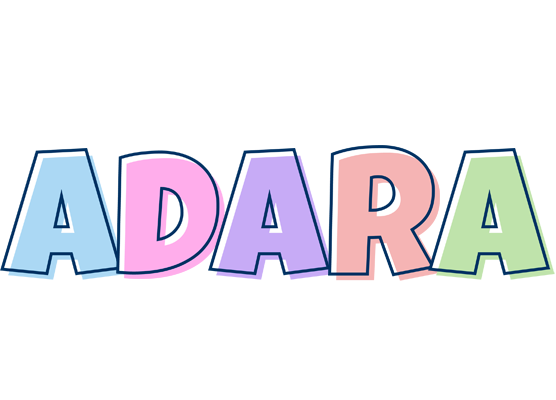 Adara pastel logo