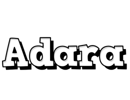 Adara snowing logo