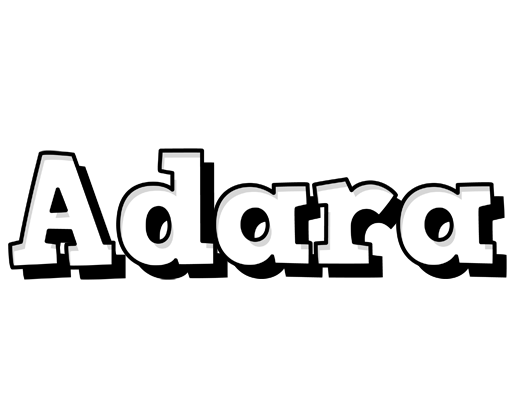 Adara snowing logo