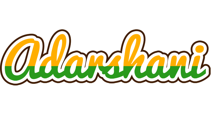 Adarshani banana logo