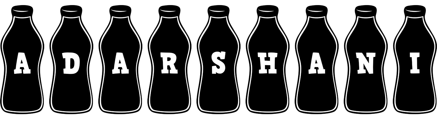 Adarshani bottle logo
