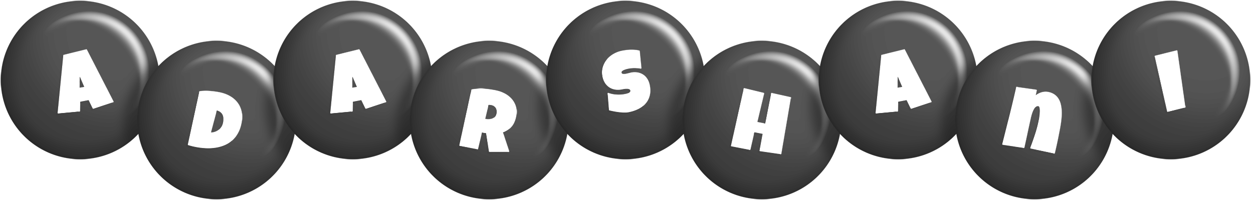 Adarshani candy-black logo