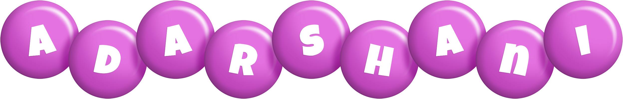 Adarshani candy-purple logo