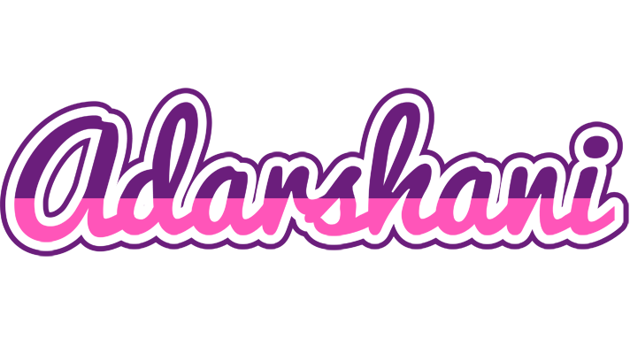 Adarshani cheerful logo