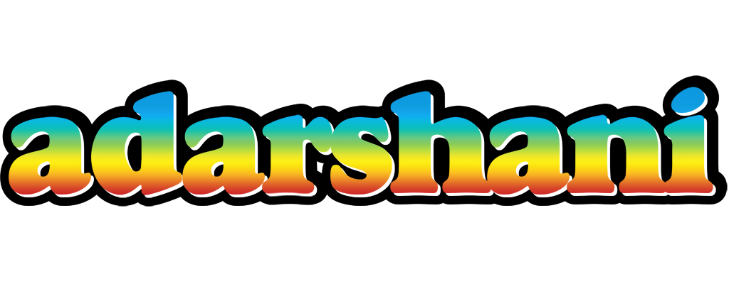 Adarshani color logo