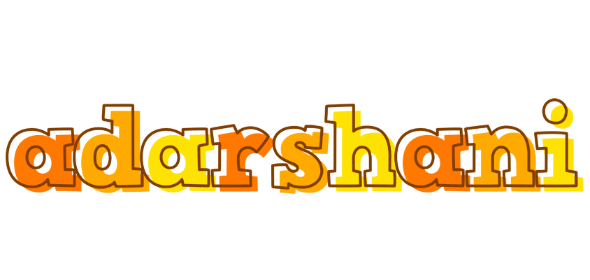 Adarshani desert logo