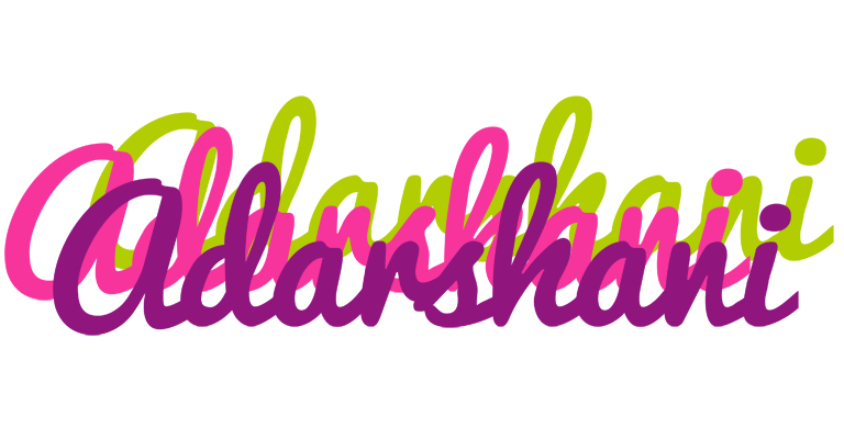 Adarshani flowers logo