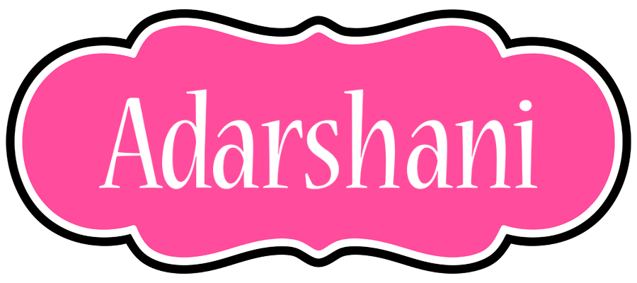 Adarshani invitation logo