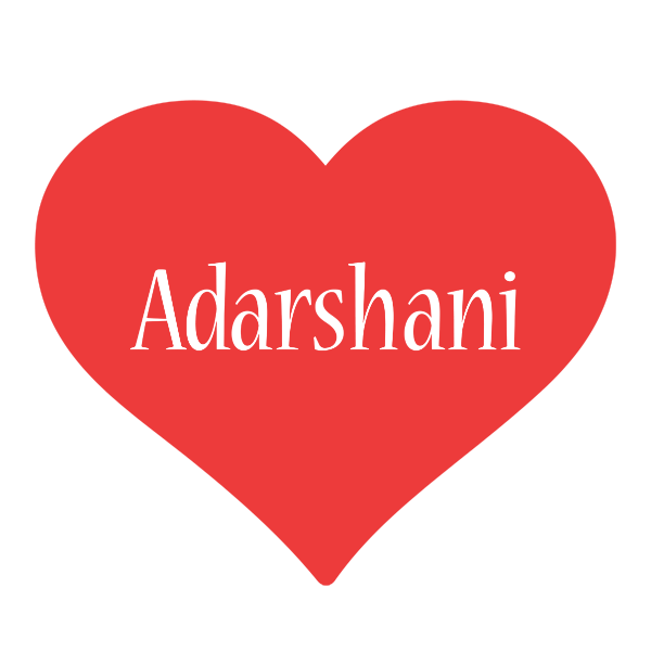 Adarshani love logo