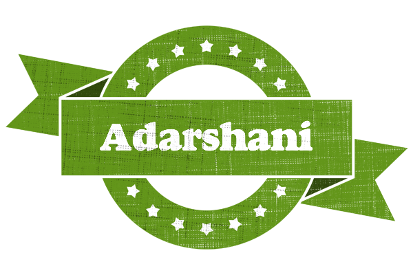 Adarshani natural logo