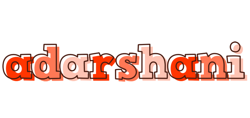 Adarshani paint logo