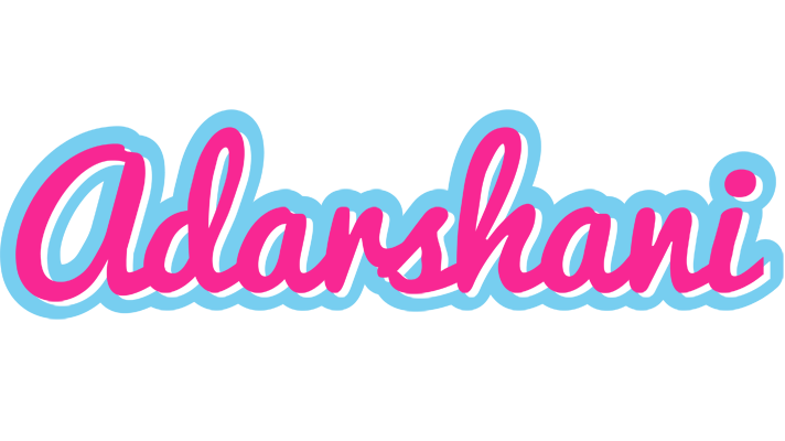 Adarshani popstar logo