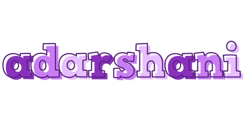 Adarshani sensual logo