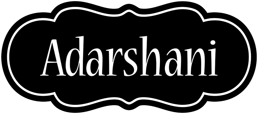Adarshani welcome logo
