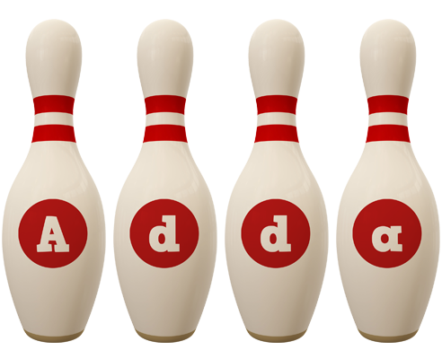 Adda bowling-pin logo