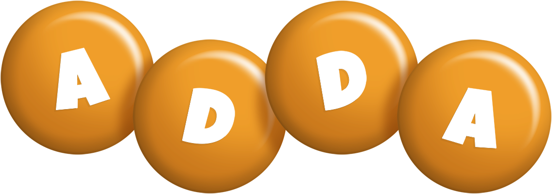 Adda candy-orange logo