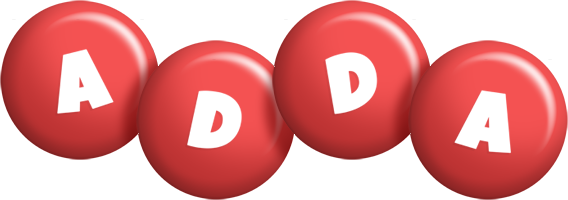 Adda candy-red logo