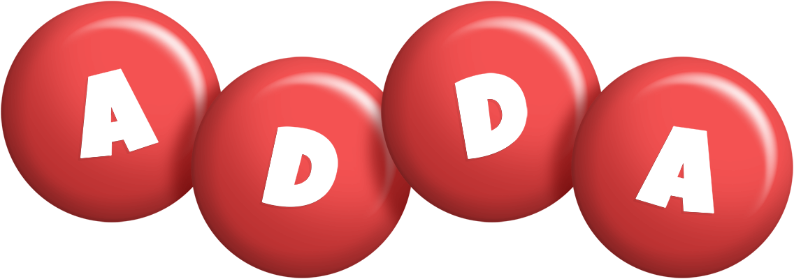 Adda candy-red logo