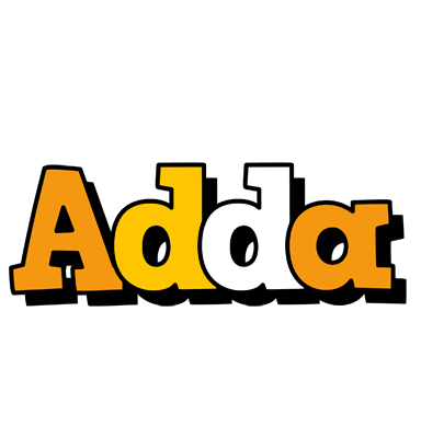 Adda cartoon logo